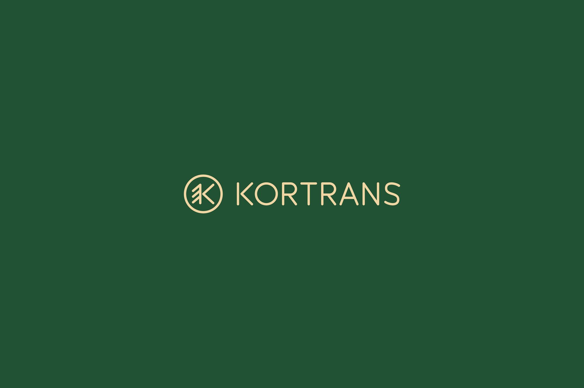 Kortrans - logo KOLOR sosna