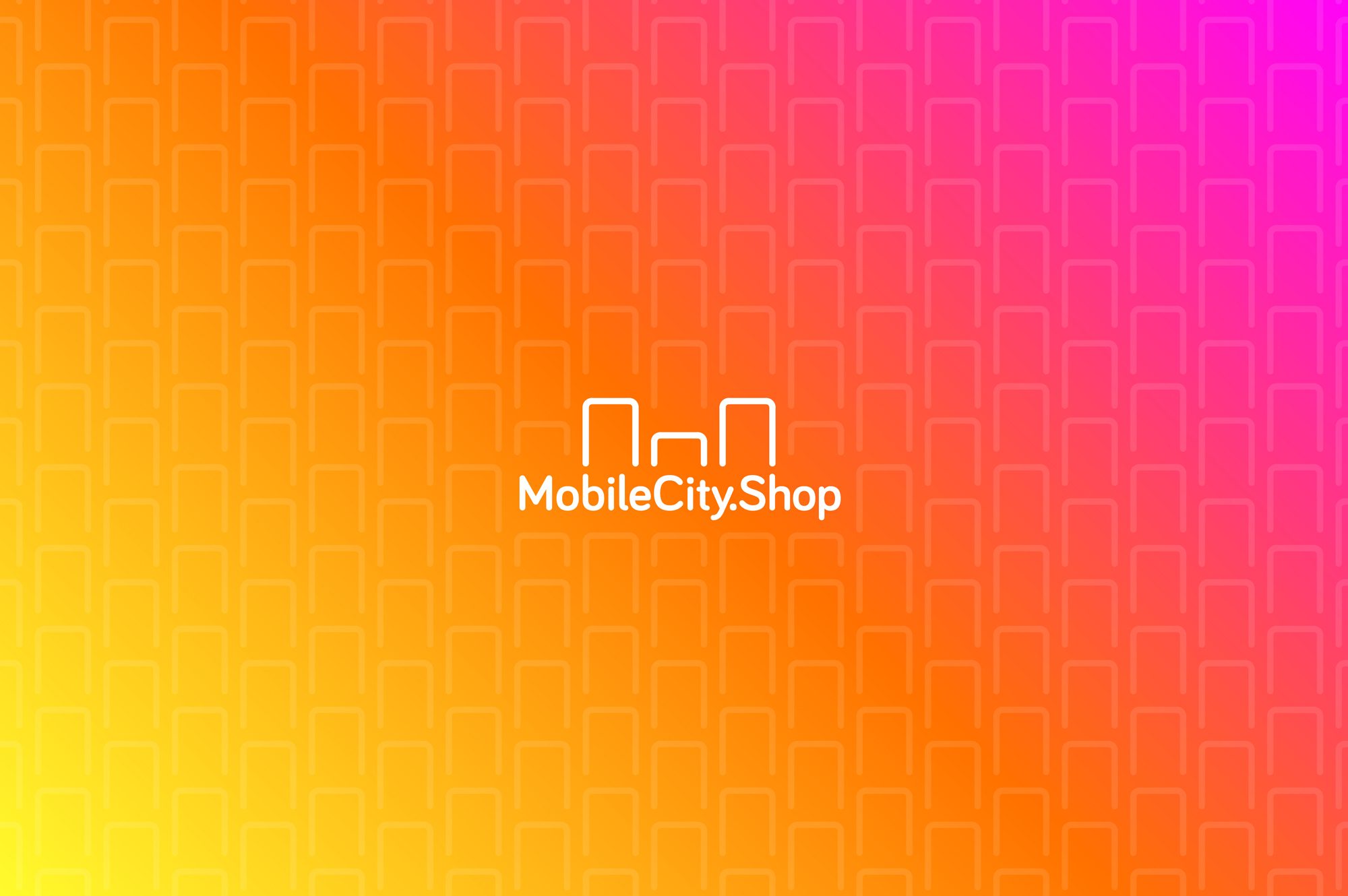 MobileCity.Shop - logo a KOLOR pattern2