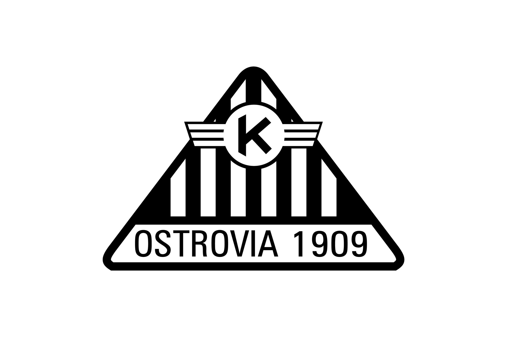 Ostrovia 1909 - logo PLANSZA 30x30cm EDYCJA