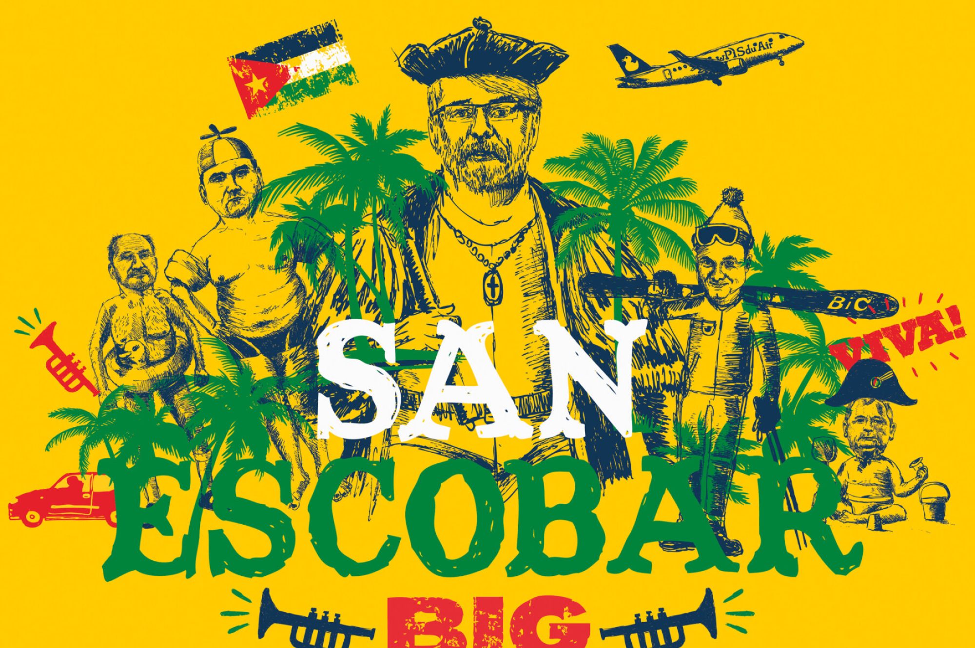 BIG CYC - San Escobar t-shirt2