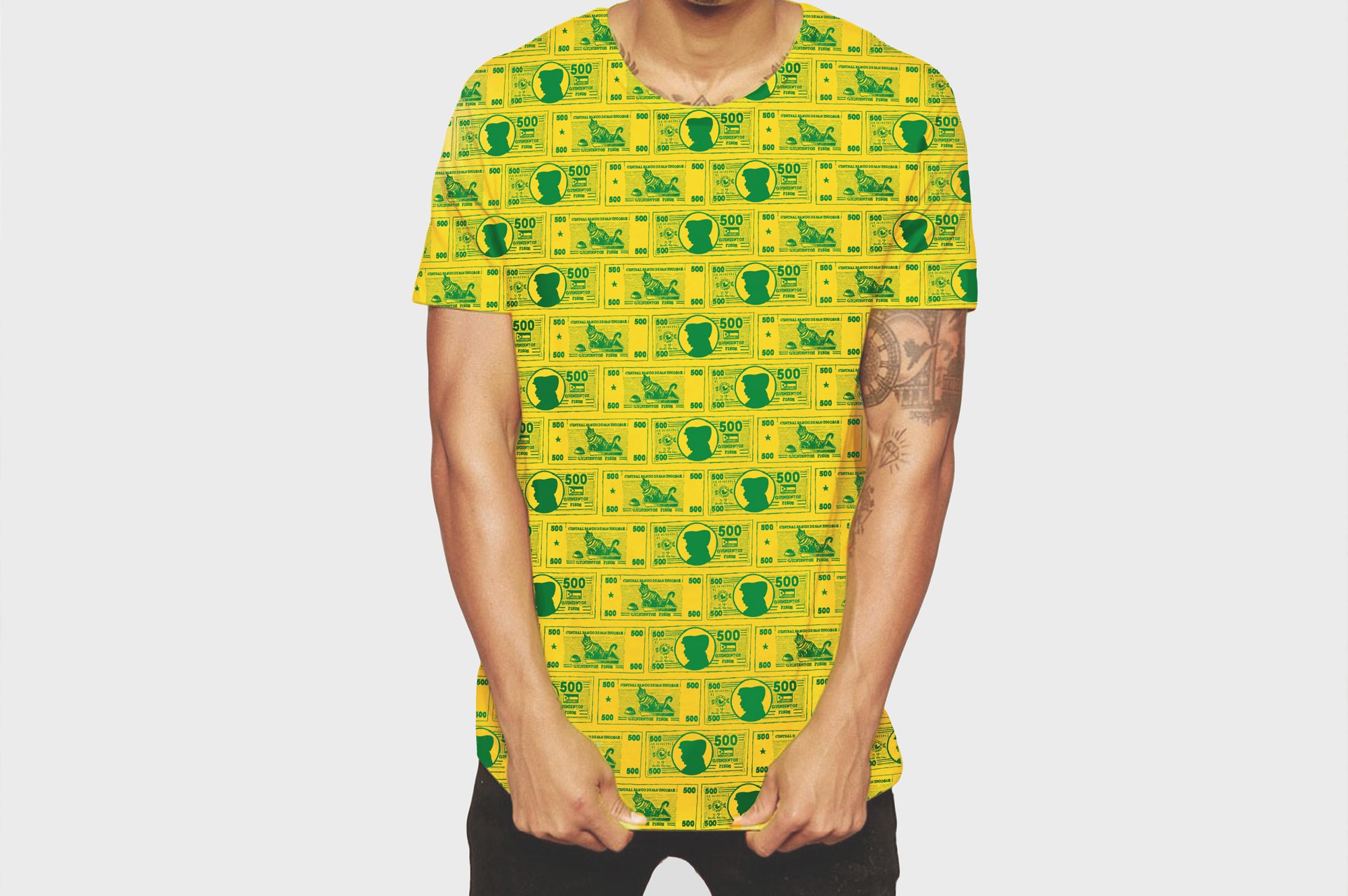 BIG CYC - San Escobar t-shirt 500 PISOS