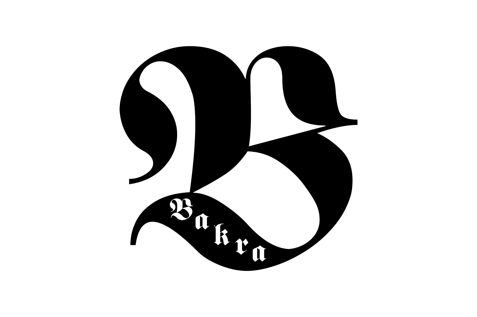 Bakra - logo PLANSZA 30x30cm EDYCJA