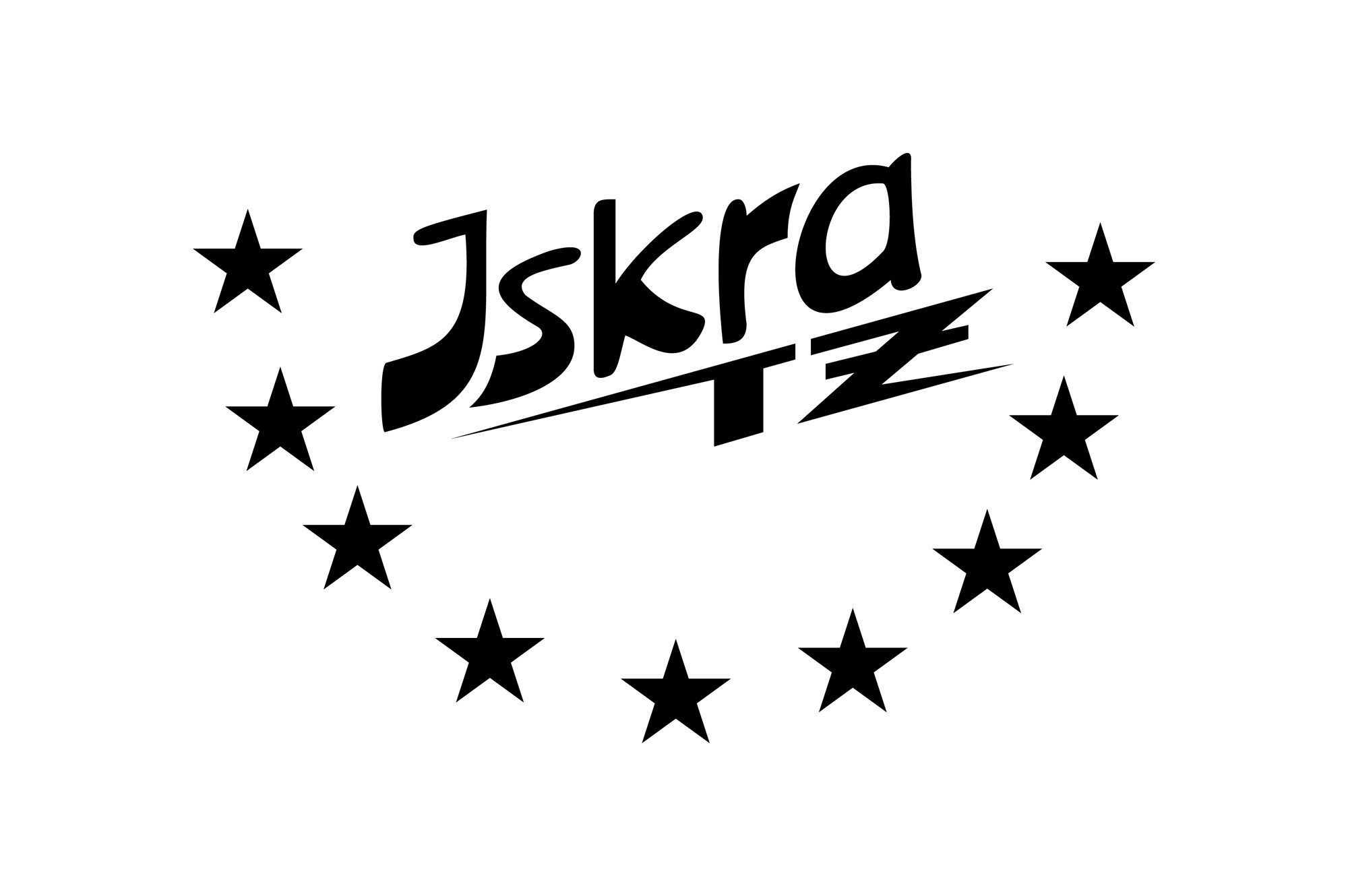 Iskra Ostrów - logo PLANSZA 30x30cm EDYCJA