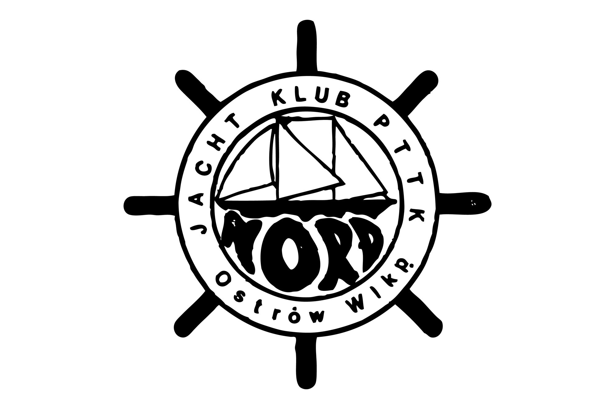 Jacht Klub NORD - logo PLANSZA 30x30cm EDYCJA