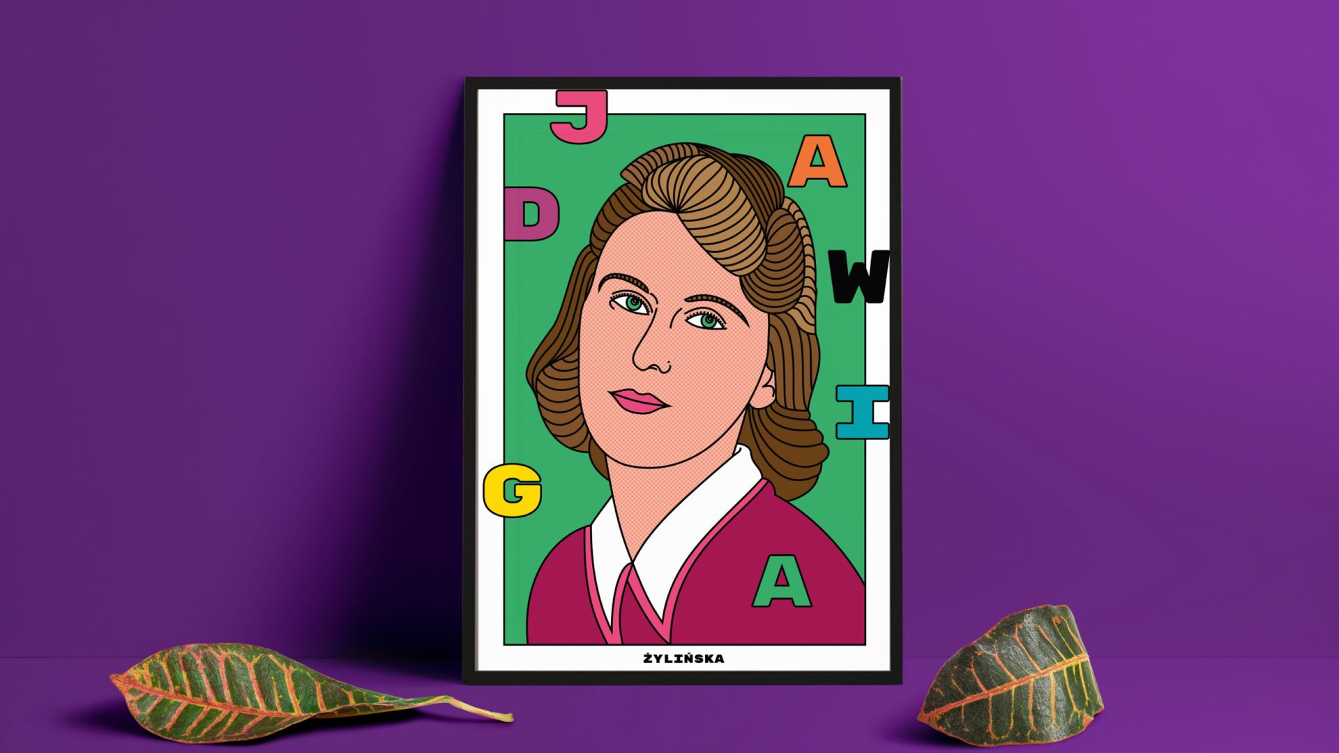 Jadwiga Żylińska - plakat