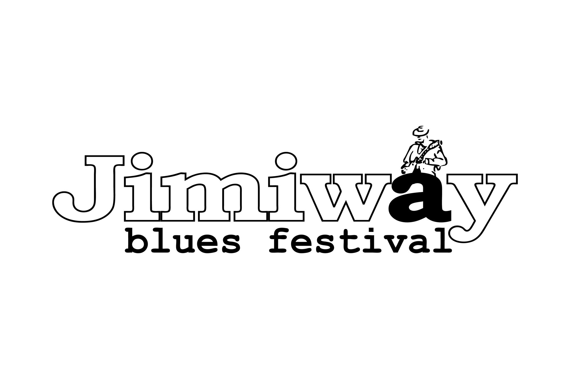 Jimiway Blues Festival - logo PLANSZA 30x30cm EDYCJA