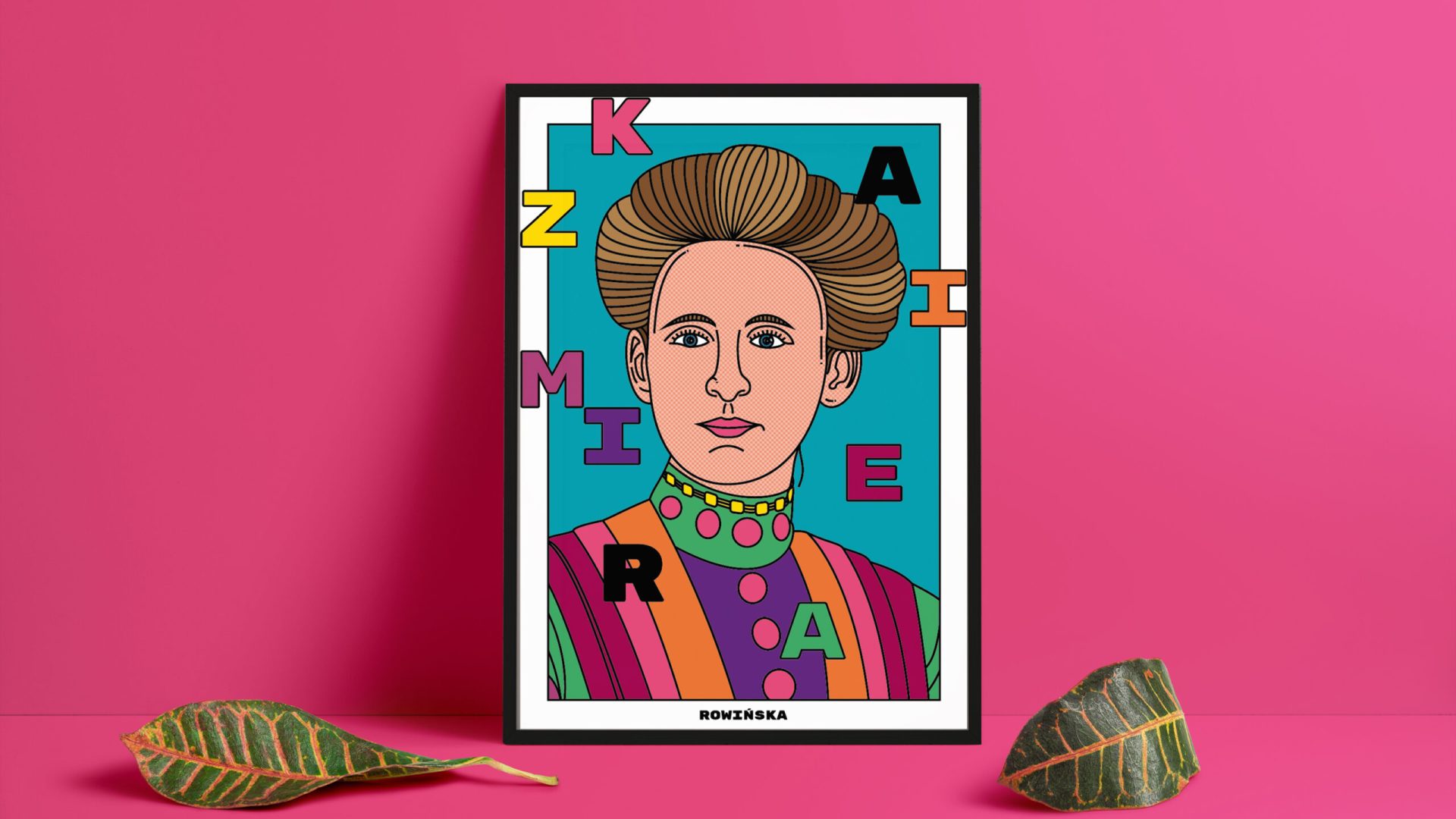 Kazimiera Rowińska - plakat