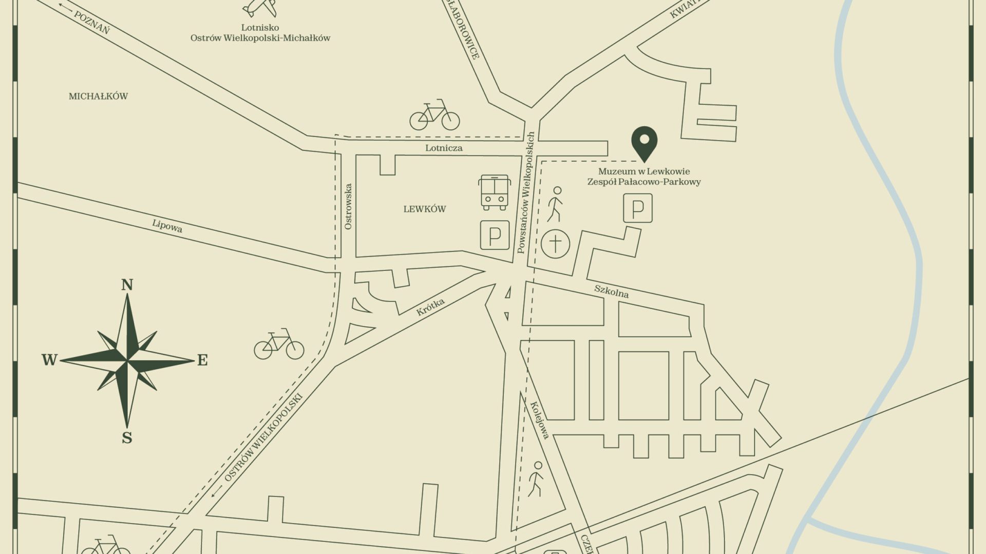 Lewków - mapa dojazd EDYCJA