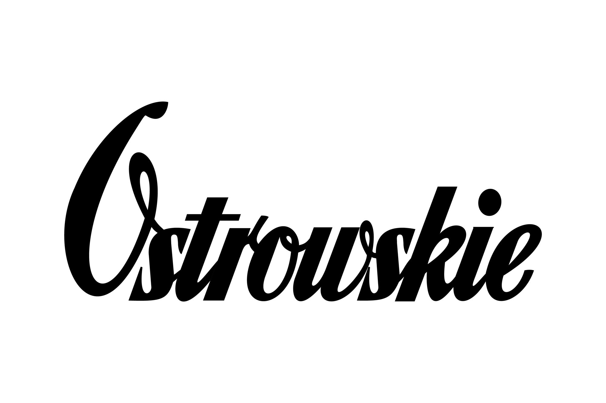 Ostrowskie - logo PLANSZA 30x30cm EDYCJA
