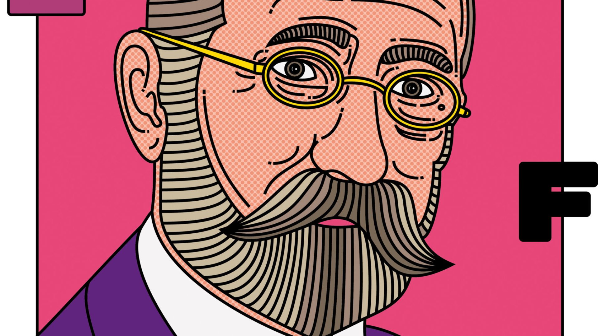 Stefan Rowiński - pop-art A3 DRUK