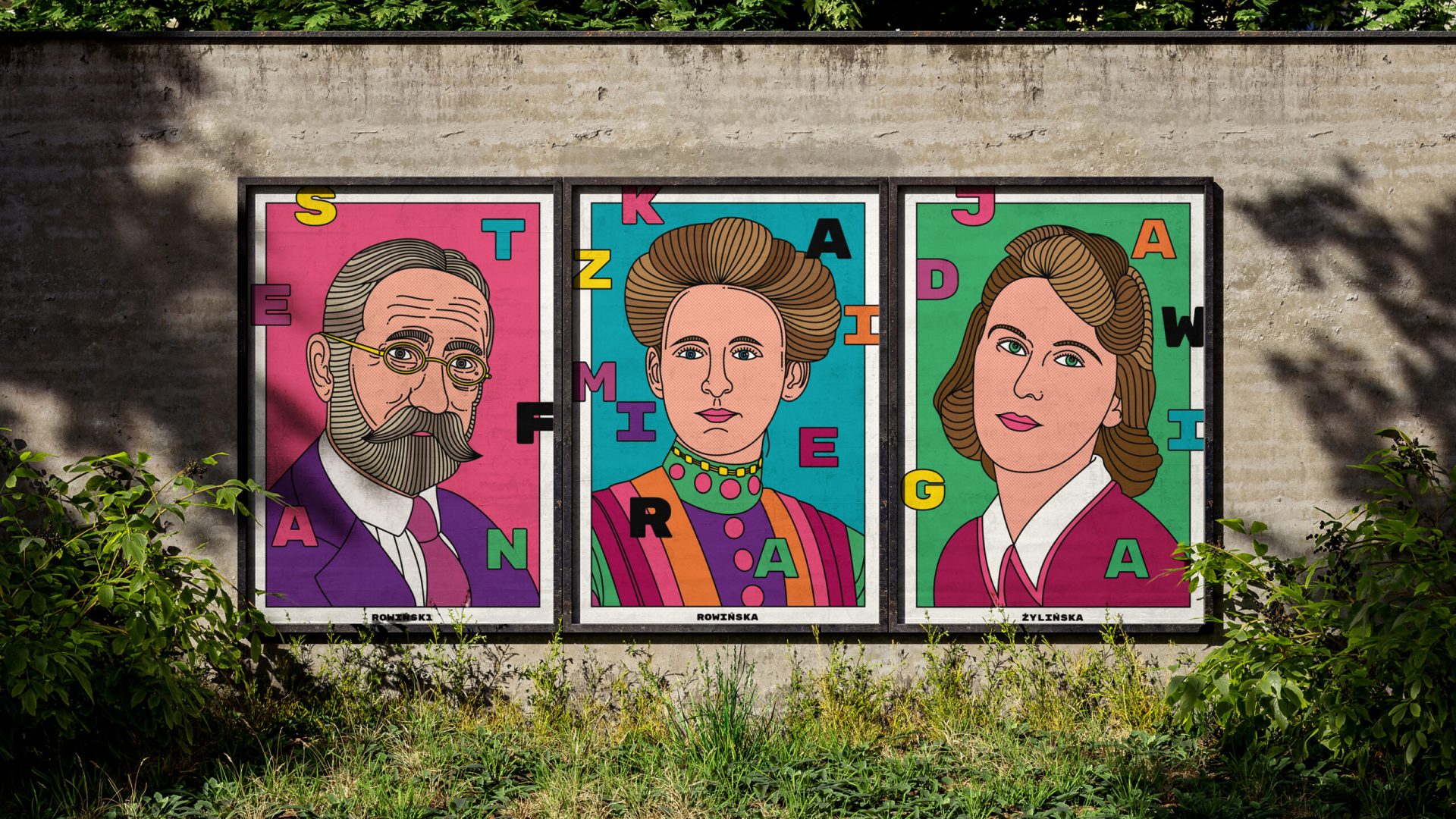 Tryptyk - Rowiński, Rowińska, Żylińska