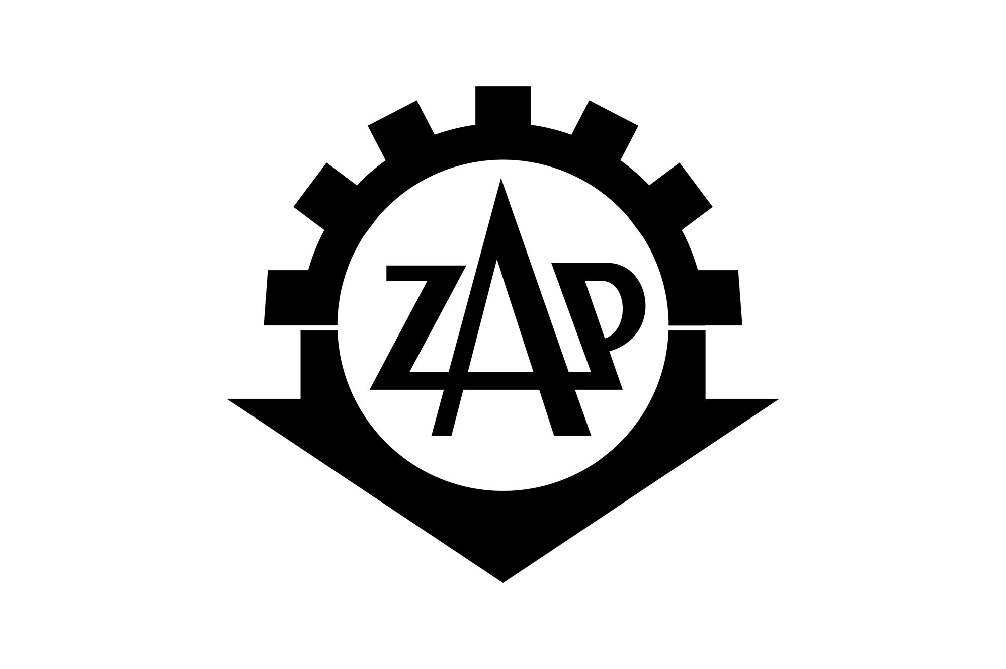 ZAP - logo stare PLANSZA 30x30cm EDYCJA